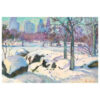 Ney York Central Park Aquarell von Hubert Hubner 11