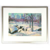 Ney York Central Park Aquarell von Hubert Hubner 11
